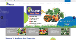 Desktop Screenshot of omaxehybridseeds.com