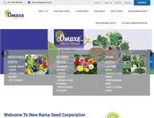 Tablet Screenshot of omaxehybridseeds.com